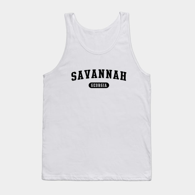 Savannah, GA Tank Top by Novel_Designs